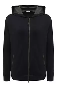 Толстовка из хлопка и шелка Brunello Cucinelli