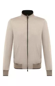 Толстовка из хлопка и шелка Capobianco