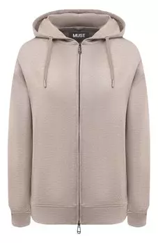 Толстовка из хлопка и шелка MUST
