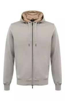 Толстовка из хлопка и шелка MVST