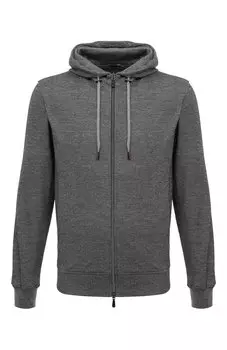 Толстовка из хлопка и шерсти Capobianco