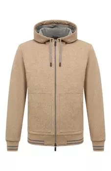 Толстовка из хлопка и шерсти Capobianco