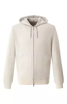 Толстовка из кашемира и хлопка Brunello Cucinelli