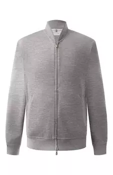 Толстовка из кашемира и шелка Brunello Cucinelli