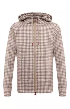 Толстовка из шерсти и шелка Kiton