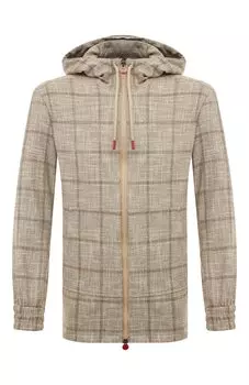 Толстовка из шерсти и шелка Kiton