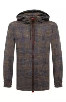Толстовка из шерсти и шелка Kiton