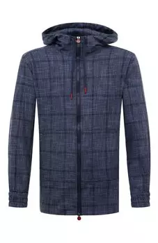 Толстовка из шерсти и шелка Kiton