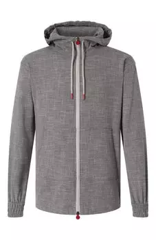 Толстовка из шерсти и шелка Kiton