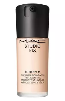 Тональная основа Studio Fix Fluid SPF 15 24HR Matte Foundation + Oil Control, NW5 (30ml) MAC