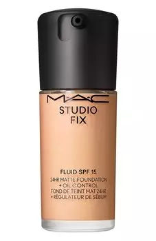 Тональная основа Studio Fix Fluid SPF 15 24HR Matte Foundation + Oil Control, N6.5 (30ml) MAC