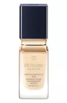 Тональный флюид с эффектом матового покрытия, B00 (35ml) Cl de Peau Beaut