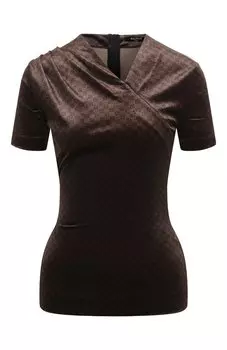 Бархатный топ Balmain