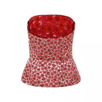 Топ-бюстье Oscar de la Renta