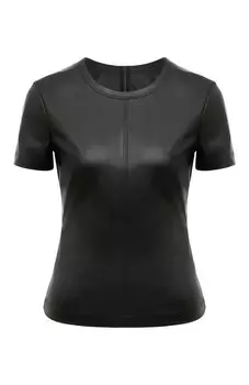 Топ из экокожи Helmut Lang