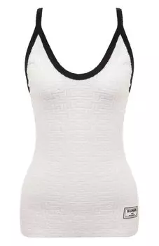 Топ из хлопка Balmain