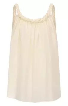 Топ из хлопка и шелка Loulou de Saison