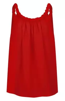 Топ из хлопка и шелка Loulou de Saison