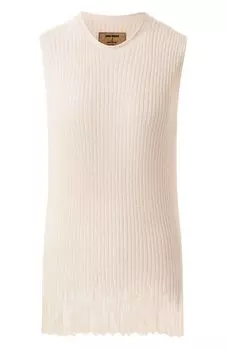 Топ из хлопка и шелка Uma Wang