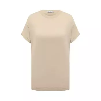 Топ из кашемира и шелка Brunello Cucinelli