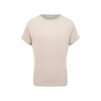 Топ из кашемира и шелка Brunello Cucinelli
