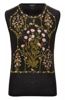 Топ из кашемира и шелка Giambattista Valli