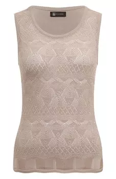 Топ из шелка и хлопка Colombo