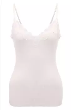 Топ из шелка и хлопка Eva B.Bitzer