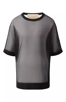 Топ из шелка и хлопка MIDGARD PARIS