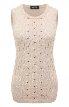 Топ из шелка и хлопка MUST