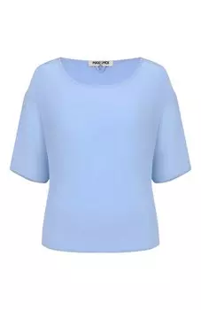 Топ из шелка и льна Max and Moi