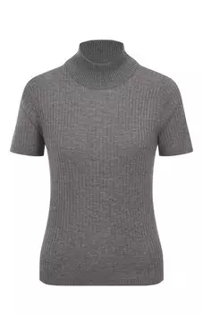 Топ из шелка и шерсти Max Mara Studio