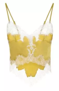 Топ из шелка и вискозы Marjolaine