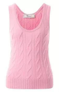 Топ из шерсти и кашемира Blumarine