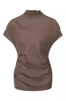 Топ из шерсти и шелка Agreeg