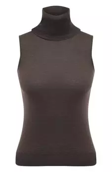 Топ из шерсти и шелка Cruciani