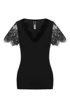 Топ из шерсти и шелка Lise Charmel