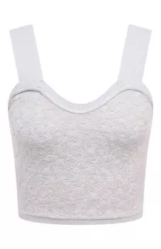 Топ из шерсти и вискозы AND the brand