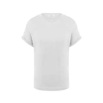 Топ из смеси хлопка и вискозы Brunello Cucinelli