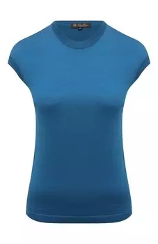 Топ из смеси шелка и хлопка Loro Piana