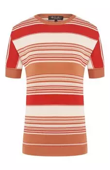 Топ из смеси шелка и хлопка Loro Piana