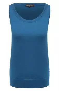 Топ из смеси шелка и хлопка Loro Piana