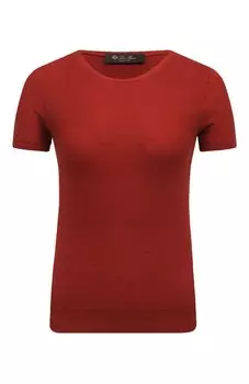 Топ из смеси шелка и хлопка Loro Piana