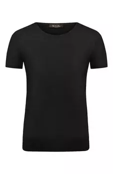 Топ из смеси шелка и хлопка Loro Piana