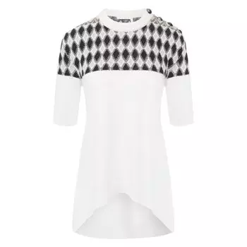 Топ из смеси шерсти и кашемира Chloé