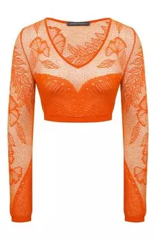 Топ из вискозы Alberta Ferretti