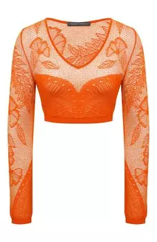 Топ из вискозы Alberta Ferretti