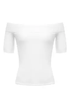 Топ из вискозы Alexander McQueen