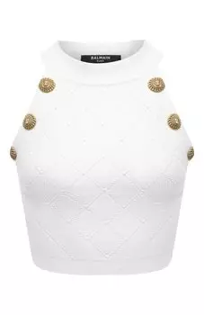 Топ из вискозы Balmain
