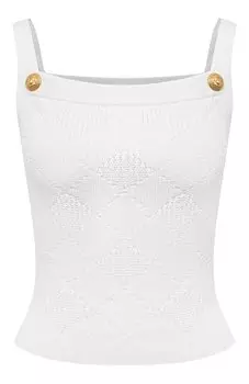 Топ из вискозы Balmain